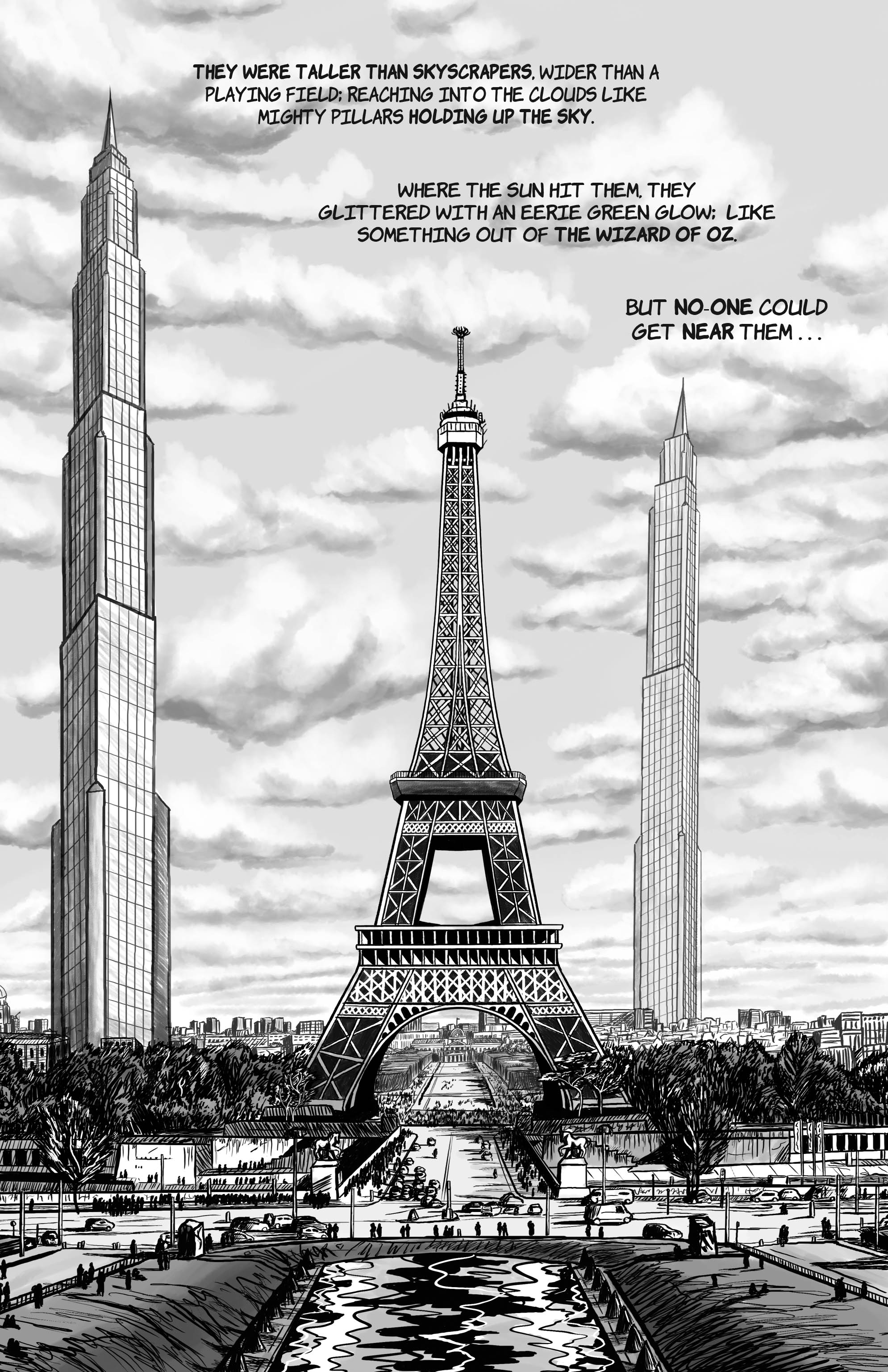 Towers of Paris longer towers